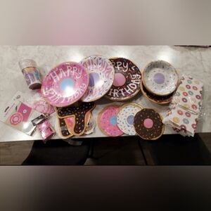 Donut party decorations